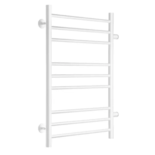Полотенцесушитель водяной Ростела Свирель V 500х800/9 1" белый, боковое подключение