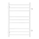 Полотенцесушитель водяной Ростела Свирель V 500х800/9 1" белый, боковое подключение