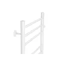 Полотенцесушитель водяной Ростела Свирель V 500х800/9 1" белый, боковое подключение