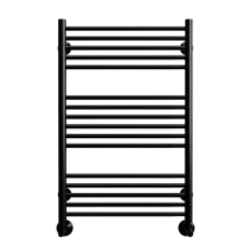 Полотенцесушитель водяной TERMINUS Аврора 500х800/16 1/2" черный, нижнее подключение