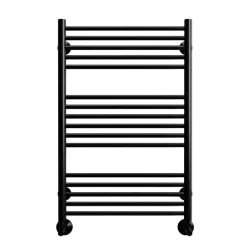 Полотенцесушитель водяной TERMINUS Аврора 500х800/16 1/2" черный, нижнее подключение