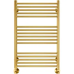 Полотенцесушитель водяной TERMINUS Аврора 500х800/16 1/2" золотой,  нижнее подключение