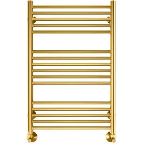 Полотенцесушитель водяной TERMINUS Аврора 500х800/16 1/2" золотой,  нижнее подключение