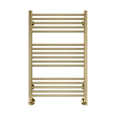 Полотенцесушитель водяной TERMINUS Аврора 500х800/16 1/2" матовое золото, нижнее подключение