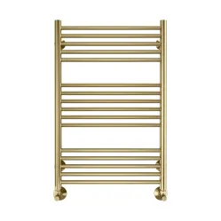 Полотенцесушитель водяной TERMINUS Аврора 500х800/16 1/2" матовое золото, нижнее подключение