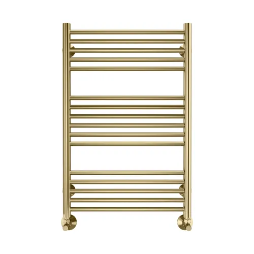 Полотенцесушитель водяной TERMINUS Аврора 500х800/16 1/2" матовое золото, нижнее подключение