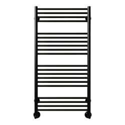 Полотенцесушитель водяной TERMINUS Аврора 500x1000/20 1/2" черный, нижнее подключение