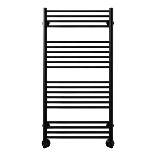 Полотенцесушитель водяной TERMINUS Аврора 500x1000/20 1/2" черный, нижнее подключение