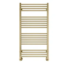 Полотенцесушитель водяной TERMINUS Аврора 500x1000/20 1/2" матовое золото, нижнее подключение