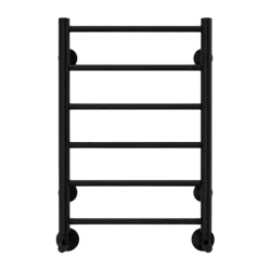 Полотенцесушитель водяной TERMINUS Аврора 400x600/6 1/2" черный, нижнее подключение