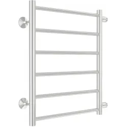 Полотенцесушитель водяной TERMINUS Аврора 500x600/6 1/2" белый, боковое подключение