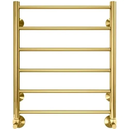 Полотенцесушитель водяной TERMINUS Аврора 500x600/6 1/2" золото, нижнее подключение