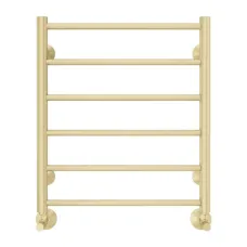 Полотенцесушитель водяной TERMINUS Аврора 500x600/6 1/2" матовое золото, нижнее подключение