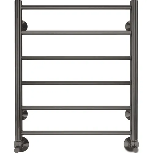 Полотенцесушитель водяной TERMINUS Аврора 500x600/6 1/2" оружейная сталь, нижнее подключение