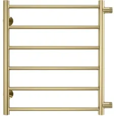 Полотенцесушитель водяной TERMINUS Аврора 500x600/6 1/2" золотой, боковое подключение