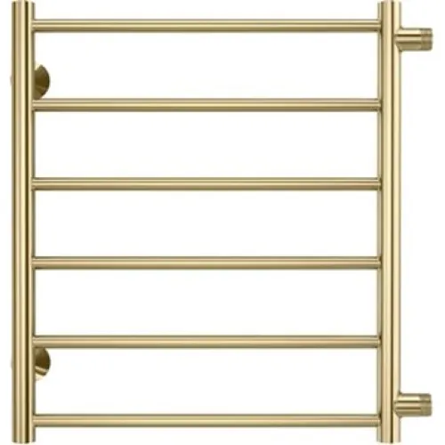 Полотенцесушитель водяной TERMINUS Аврора 500x600/6 1/2" золотой, боковое подключение