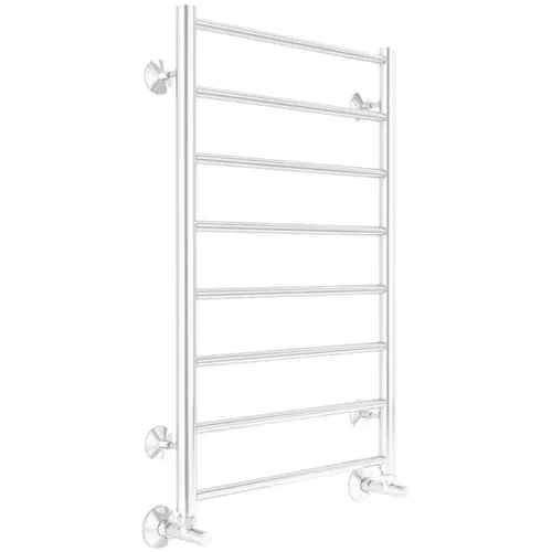 Полотенцесушитель водяной TERMINUS Аврора 500x800/8 1/2" белый матовый, нижнее подключение