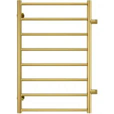 Полотенцесушитель водяной TERMINUS Аврора 500x800/8 1" золото, боковое подключение
