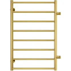 Полотенцесушитель водяной TERMINUS Аврора 500x800/8 1" золото, боковое подключение