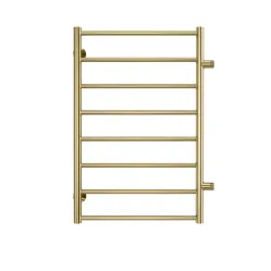 Полотенцесушитель водяной TERMINUS Аврора 500x800/8 1" золото матовое, боковое подключение