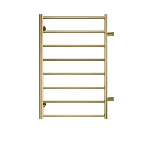Полотенцесушитель водяной TERMINUS Аврора 500x800/8 1" золото матовое, боковое подключение