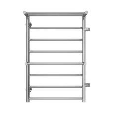 Полотенцесушитель водяной TERMINUS Аврора 500х800/8 1" (с 2 полками) боковое правое подключение