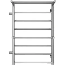 Полотенцесушитель водяной TERMINUS Аврора 500х800/8 1" (с 2 полками) боковое левое подключение