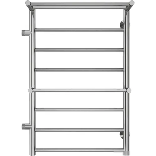 Полотенцесушитель водяной TERMINUS Аврора 500х800/8 1" (с 2 полками) боковое левое подключение
