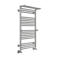 Полотенцесушитель водяной TERMINUS Аврора 500x1000/20 1/2" с 2 полками, нижнее подключение