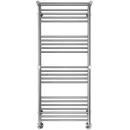 Полотенцесушитель водяной TERMINUS Аврора 500x1200/22 1/2" с 2 полками, нижнее подлючение