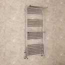 Полотенцесушитель водяной TERMINUS Аврора 500x1200/22 1/2" с 2 полками, нижнее подлючение