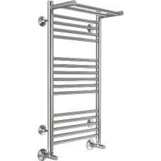 Полотенцесушитель водяной TERMINUS Аврора 400x800/16 1/2"  с полкой, нижнее подключение