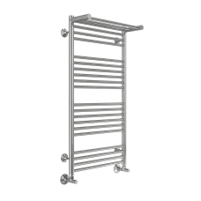 Полотенцесушитель водяной TERMINUS Аврора 500x1000/20 1/2"  с полкой, нижнее подключение