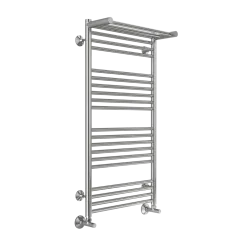 Полотенцесушитель водяной TERMINUS Аврора 500x1000/20 1/2"  с полкой, нижнее подключение