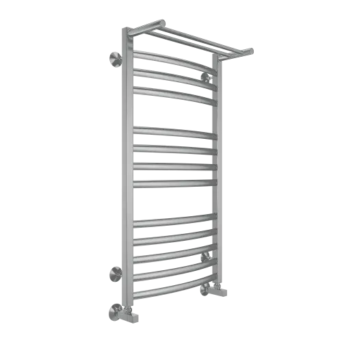 Полотенцесушитель водяной TERMINUS Енисей 500x1000/13 1/2" с полкой, нижнее подключение