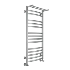 Полотенцесушитель водяной TERMINUS Енисей 500x1200/15 1/2" с полкой, нижнее подключение