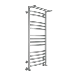 Полотенцесушитель водяной TERMINUS Енисей 500x1200/15 1/2" с полкой, нижнее подключение