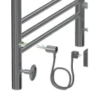 Полотенцесушитель электрический TERMINUS Аврора КС 450x600/6 белый, с quick touch