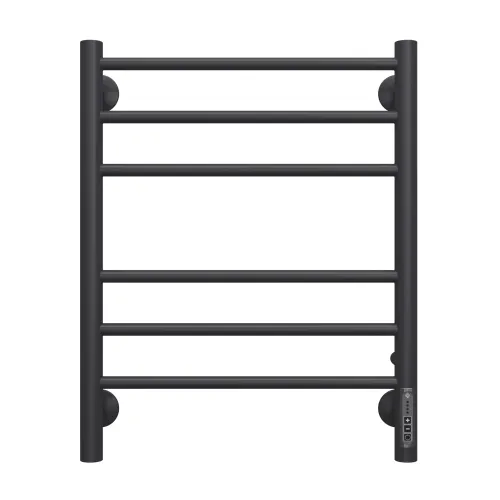 Полотенцесушитель электрический TERMINUS Аврора КС 450x600/6 черный, с quick touch