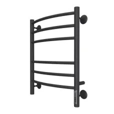 Полотенцесушитель электрический TERMINUS Классик КС 450x600/6 матовый черный, с quick touch