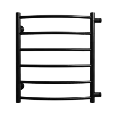 Полотенцесушитель водяной TERMINUS Классик 500x600/6 1/2" черный, нижнее подключение