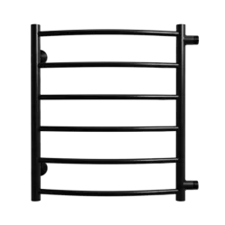Полотенцесушитель водяной TERMINUS Классик 500x600/6 1/2" черный, нижнее подключение