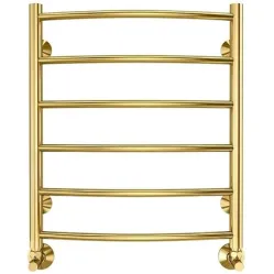 Полотенцесушитель водяной TERMINUS Классик 500x600/6 1/2" золото, нижнее подключение