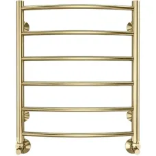 Полотенцесушитель водяной TERMINUS Классик 500x600/6 1/2" матовое золото, нижнее подключение