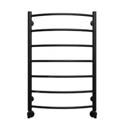 Полотенцесушитель водяной TERMINUS Классик 500x796/7 1" черный, нижнее подключение