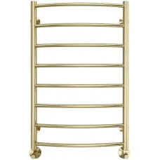 Полотенцесушитель водяной TERMINUS Классик 500x800/8 1/2" золото матовое, нижнее подключение