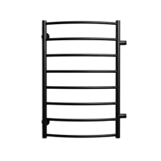 Полотенцесушитель водяной TERMINUS Классик 500x800/8 1" черный, боковое подключение