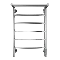 Полотенцесушитель электрический TERMINUS Классик 400x650/6 с полкой, с quick touch