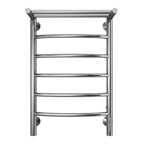 Полотенцесушитель электрический TERMINUS Классик 400x650/6 с полкой, с quick touch