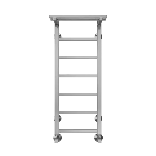 Полотенцесушитель водяной TERMINUS Контур 300x800/7 1/2" с полкой, нижнее подключение